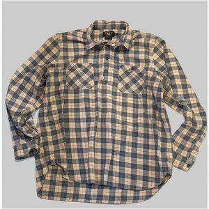 Mens RRL Double RL Ralph Lauren Polo Heavyweight Pullover Henley Work shirt XXL